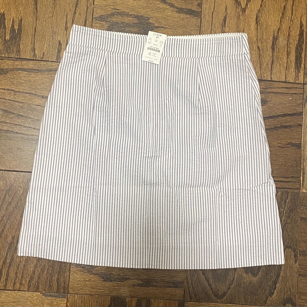 Seersucker Women's Skirt